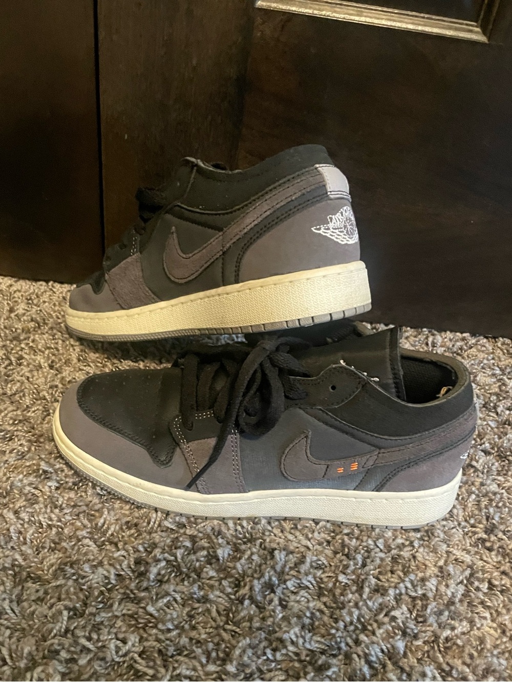 Nike Big Kids Air Jordan 1 Low SE Craft
